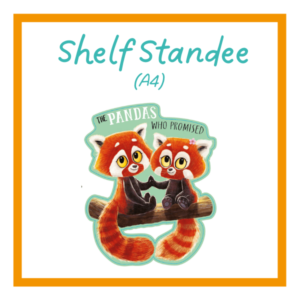 Pandas Who Promised Shelf Standee