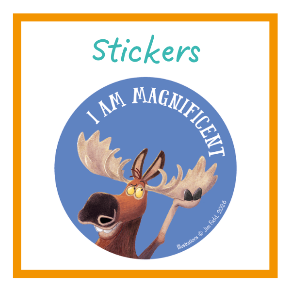 I'm Magnificent stickers