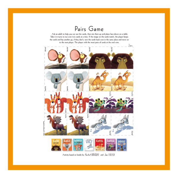 The Lion Inside pairs game