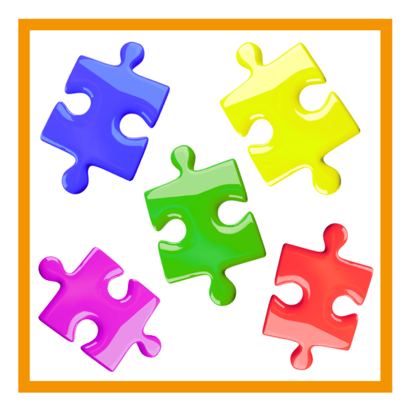 Naturals puzzle pieces